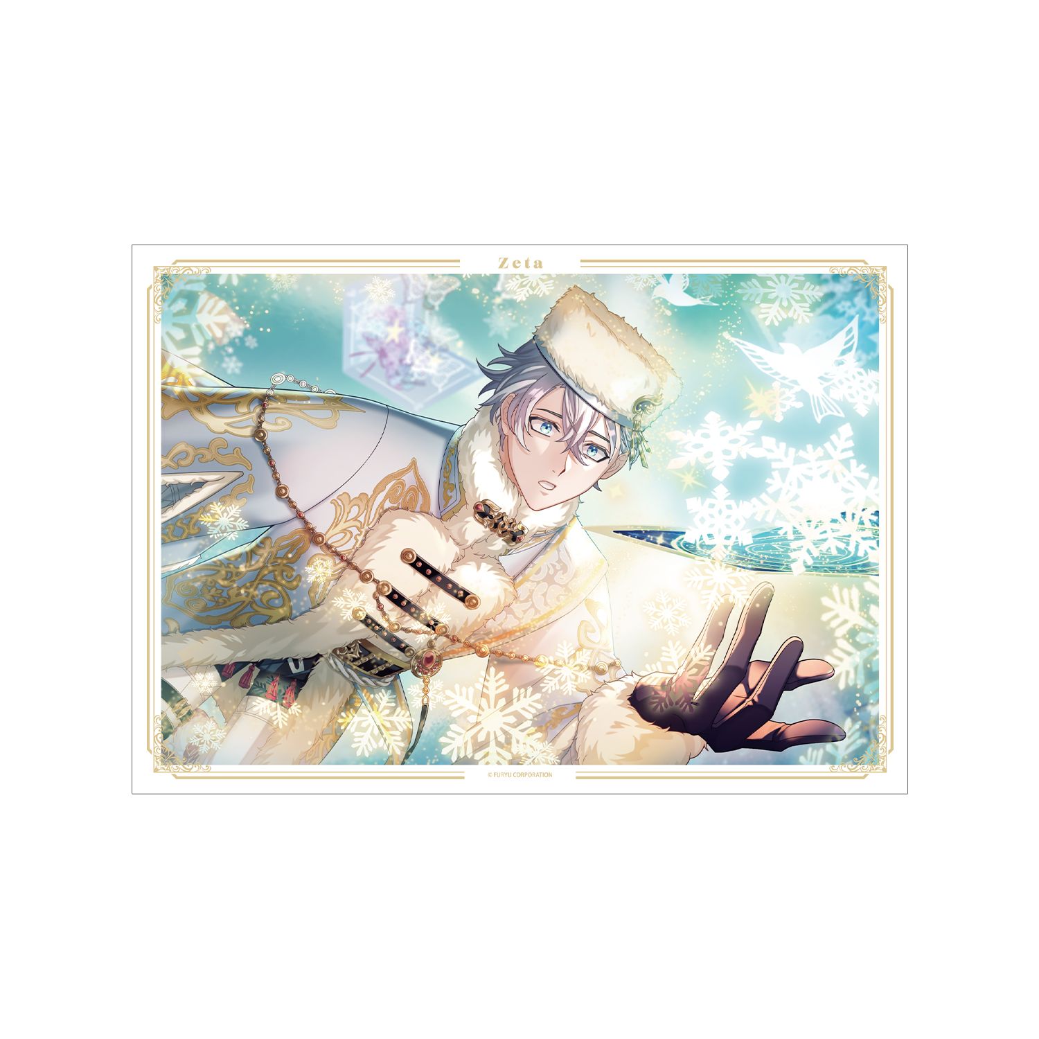 廻らぬ星のステラリウム ゼタ 『雪舞う空からのノスタルジア』 A3マット加工ポスター - 公式商品画像 | AniSmile