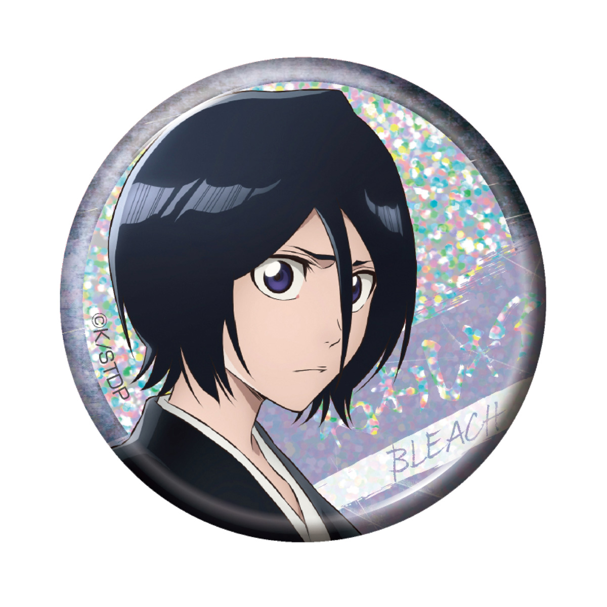 BLEACH 千年血戦篇 トレーディング ホログラム缶バッジ 朽木ルキア - 公式商品画像 | AniSmile