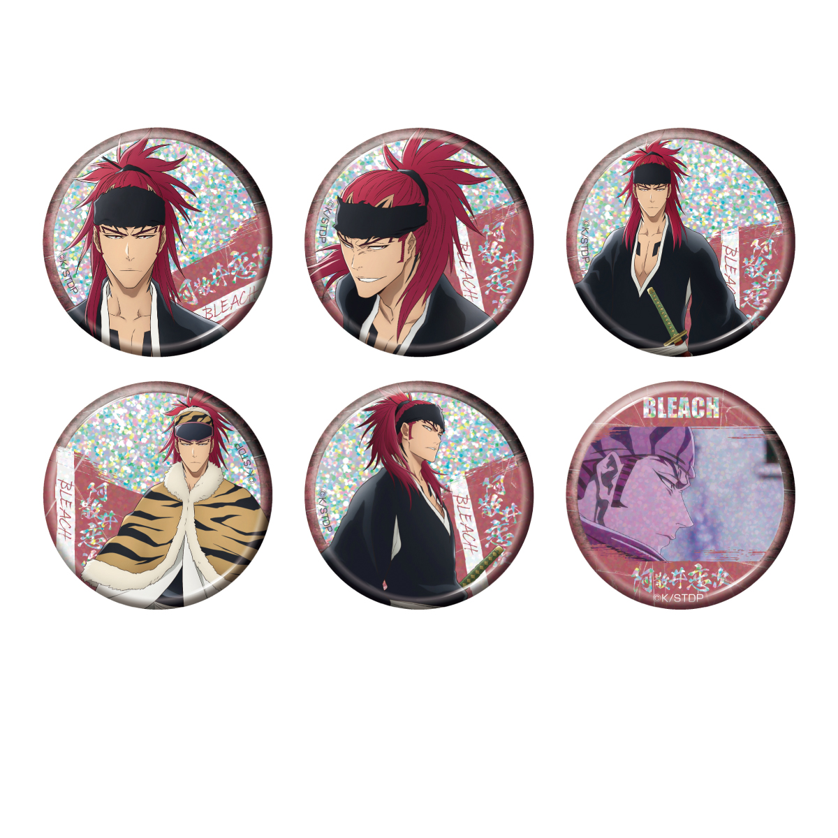 BLEACH 千年血戦篇 トレーディング ホログラム缶バッジ 阿散井恋次 画像 2 | AniSmile