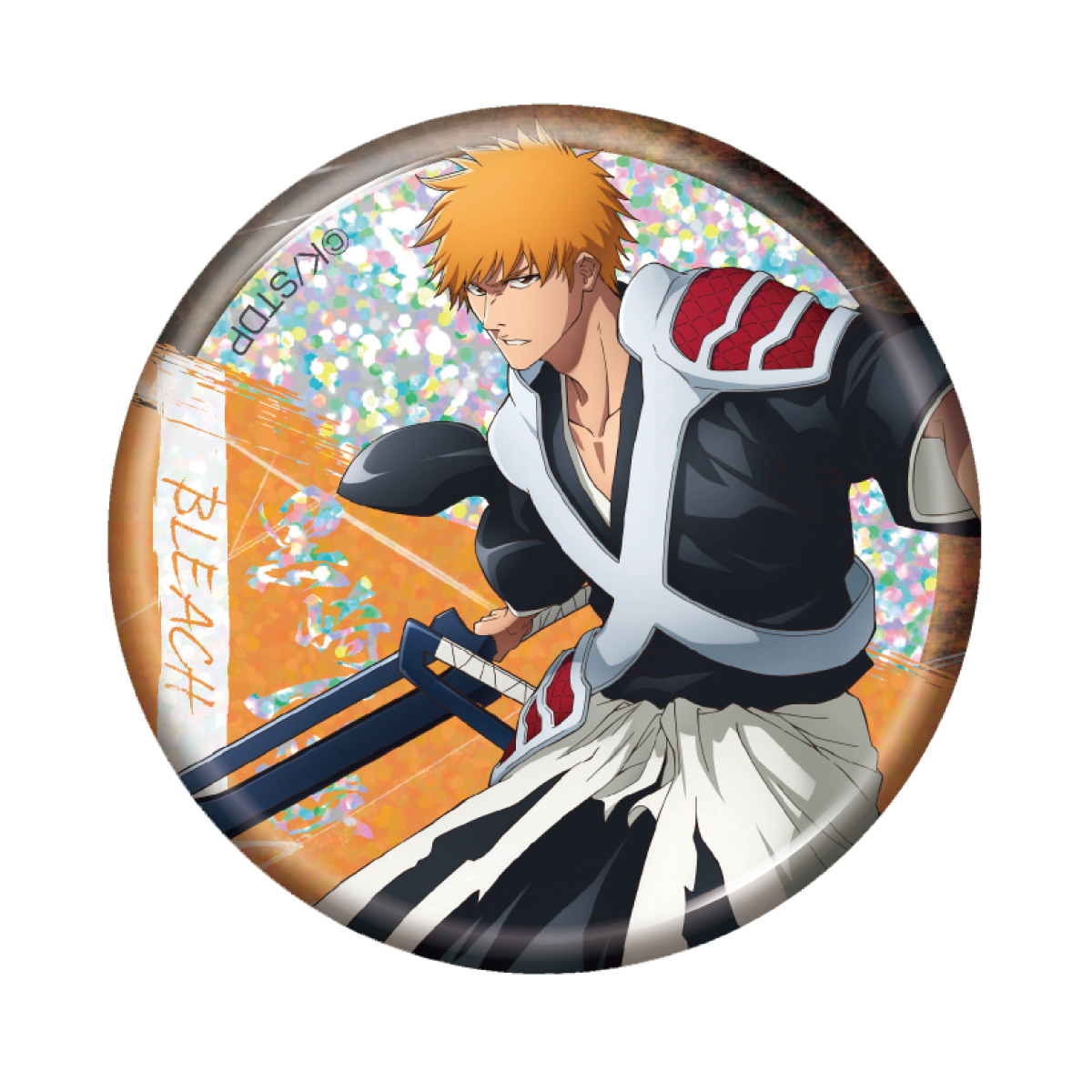 BLEACH 千年血戦篇 トレーディング ホログラム缶バッジ 黒崎一護 画像 3 | AniSmile