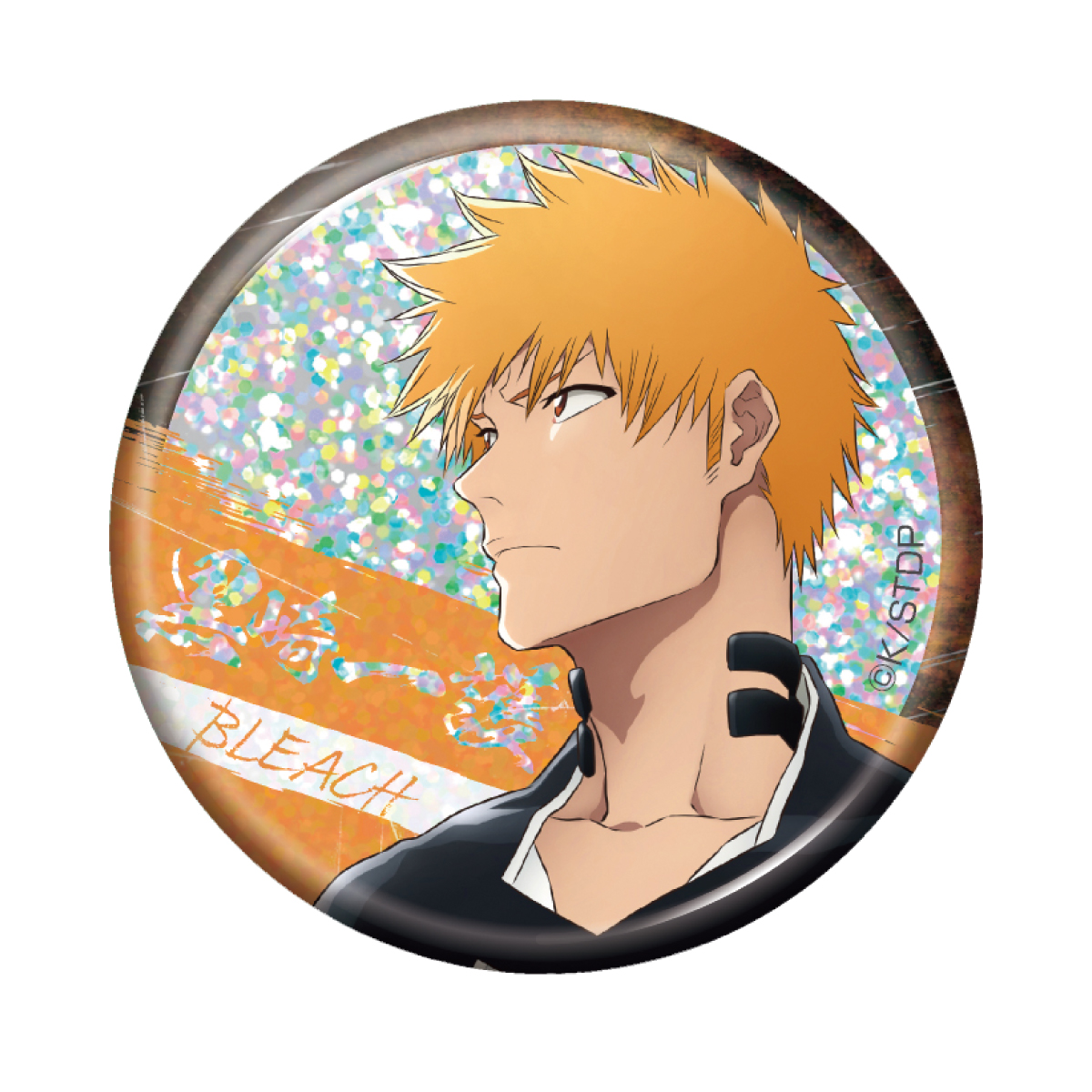 BLEACH 千年血戦篇 トレーディング ホログラム缶バッジ 黒崎一護 画像 5 | AniSmile