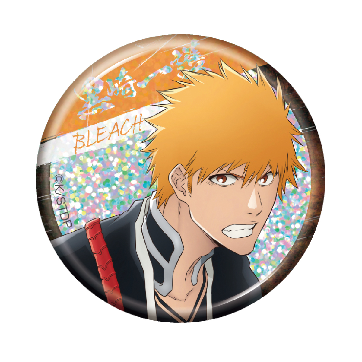 BLEACH 千年血戦篇 トレーディング ホログラム缶バッジ 黒崎一護 画像 6 | AniSmile