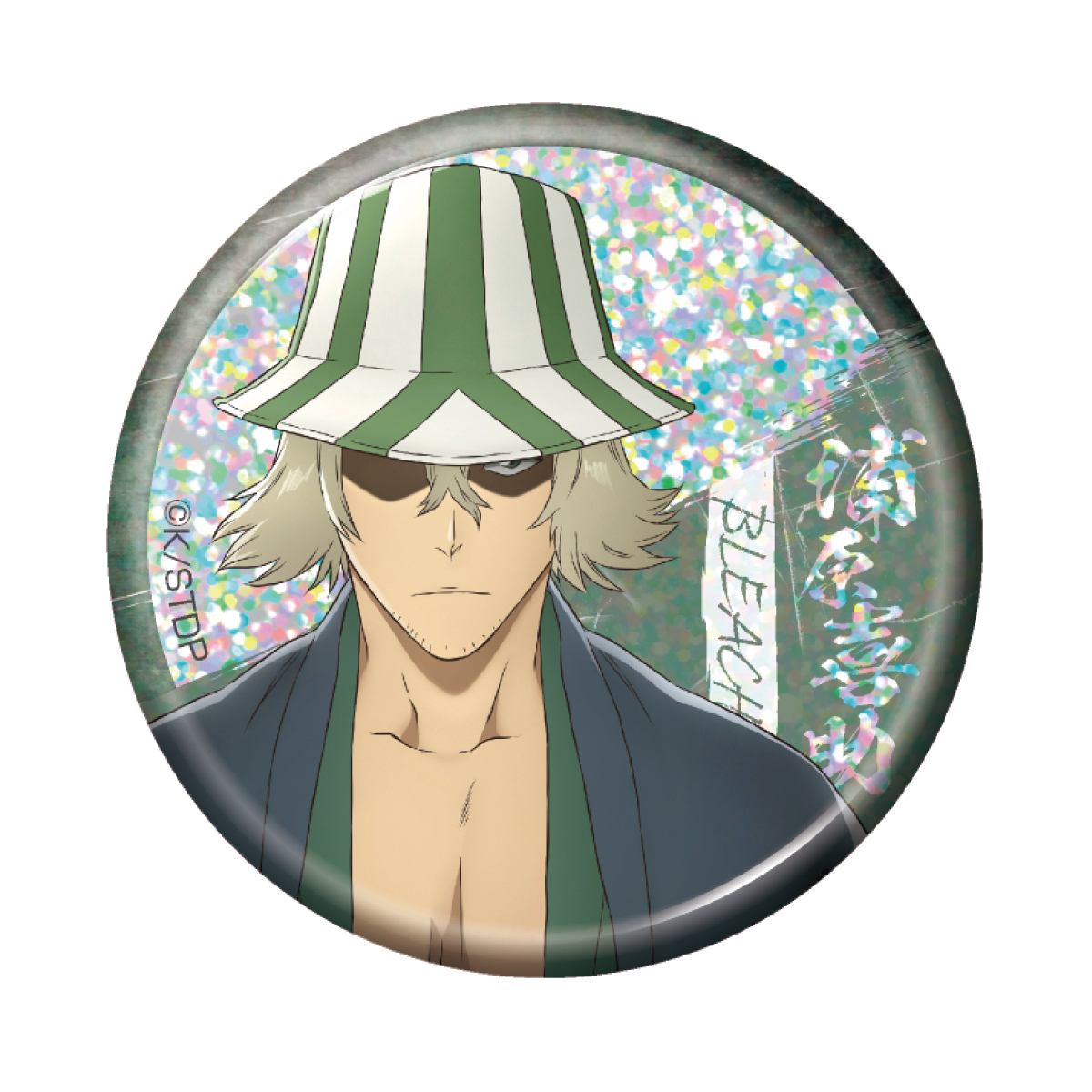 BLEACH 千年血戦篇 トレーディング ホログラム缶バッジ 浦原喜助 画像 3 | AniSmile