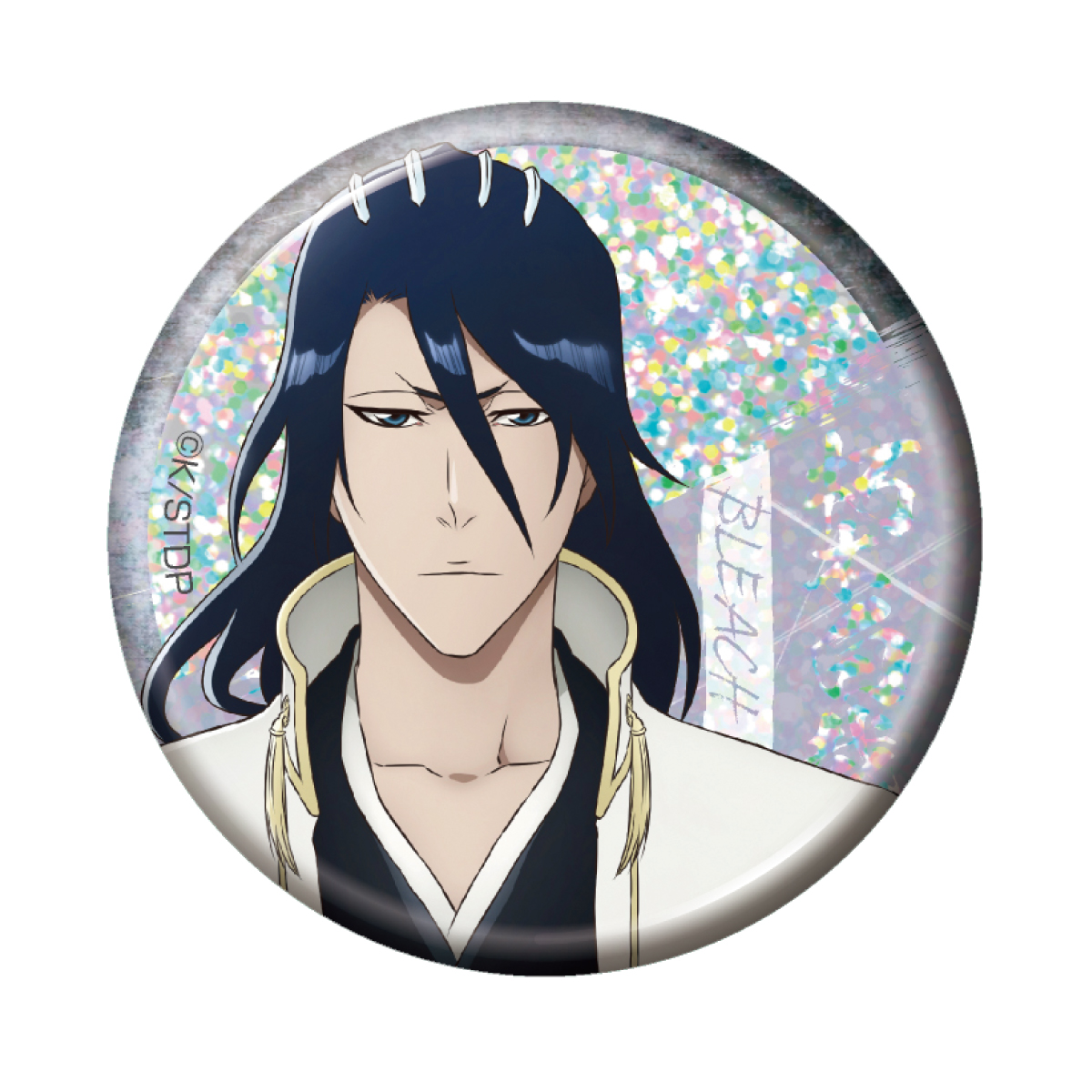 BLEACH 千年血戦篇 トレーディング ホログラム缶バッジ 朽木白哉 画像 4 | AniSmile