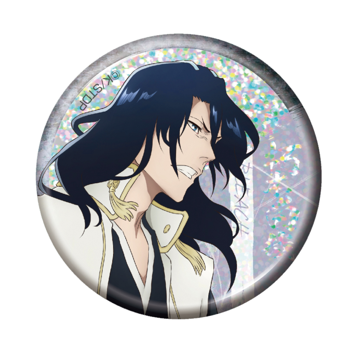 BLEACH 千年血戦篇 トレーディング ホログラム缶バッジ 朽木白哉 画像 6 | AniSmile