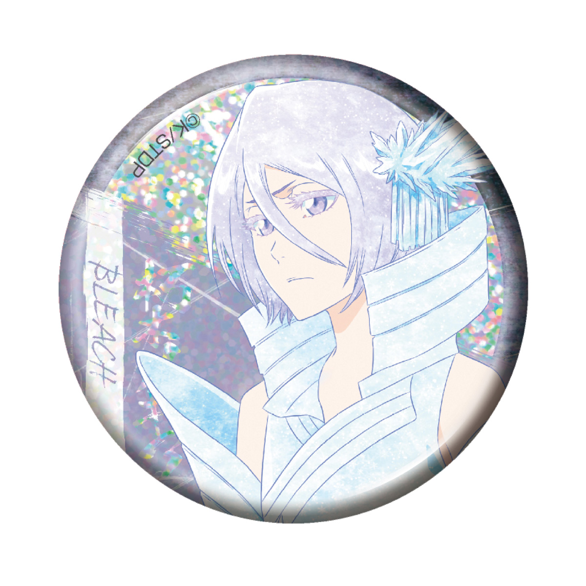 BLEACH 千年血戦篇 トレーディング ホログラム缶バッジ 朽木ルキア 画像 3 | AniSmile