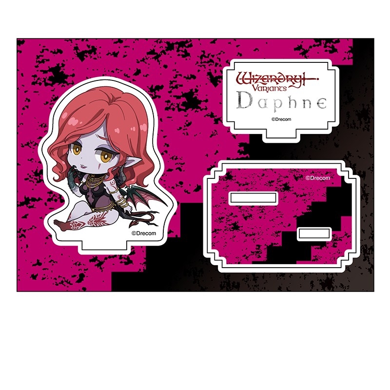Wizardry Variants Daphne ぺたん娘アクリルフィギュア サキュバス - 公式商品画像 | AniSmile