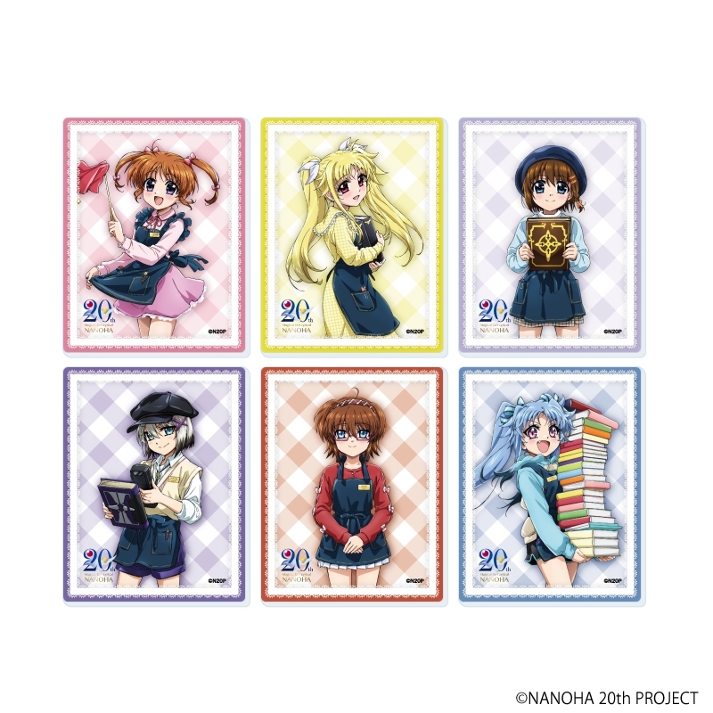 アクリルカード「魔法少女リリカルなのはシリーズ」02/ブラインド(全6種)(描き下ろしイラスト) - 公式商品画像 | AniSmile