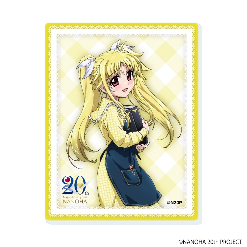 アクリルカード「魔法少女リリカルなのはシリーズ」02/ブラインド(全6種)(描き下ろしイラスト) 画像 3 | AniSmile