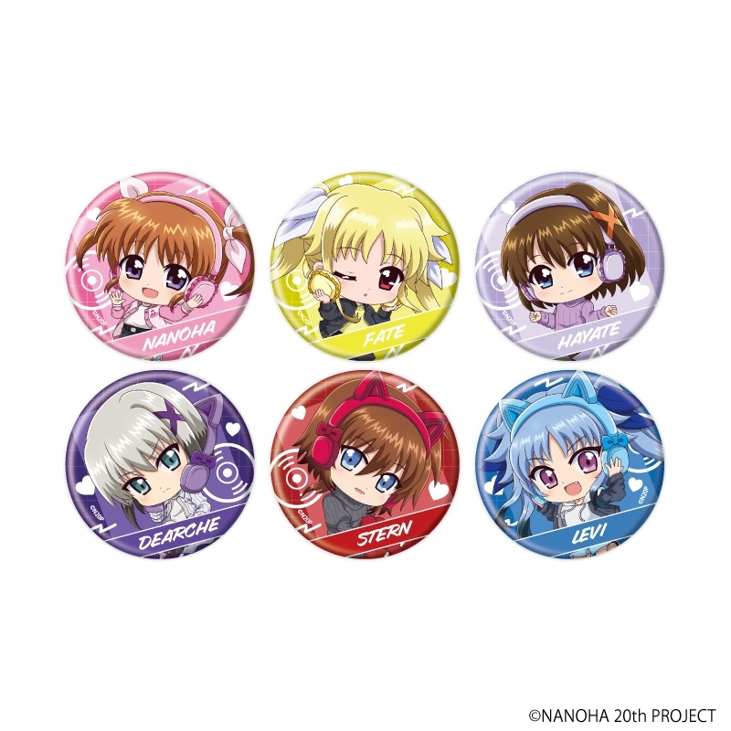 缶バッジ「魔法少女リリカルなのはシリーズ」28/ブラインド(全6種)(ミニキャライラスト) - 公式商品画像 | AniSmile