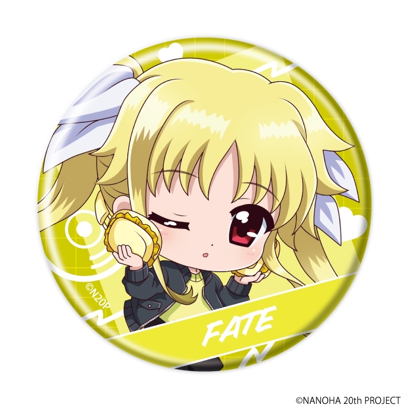 缶バッジ「魔法少女リリカルなのはシリーズ」28/ブラインド(全6種)(ミニキャライラスト) 画像 3 | AniSmile