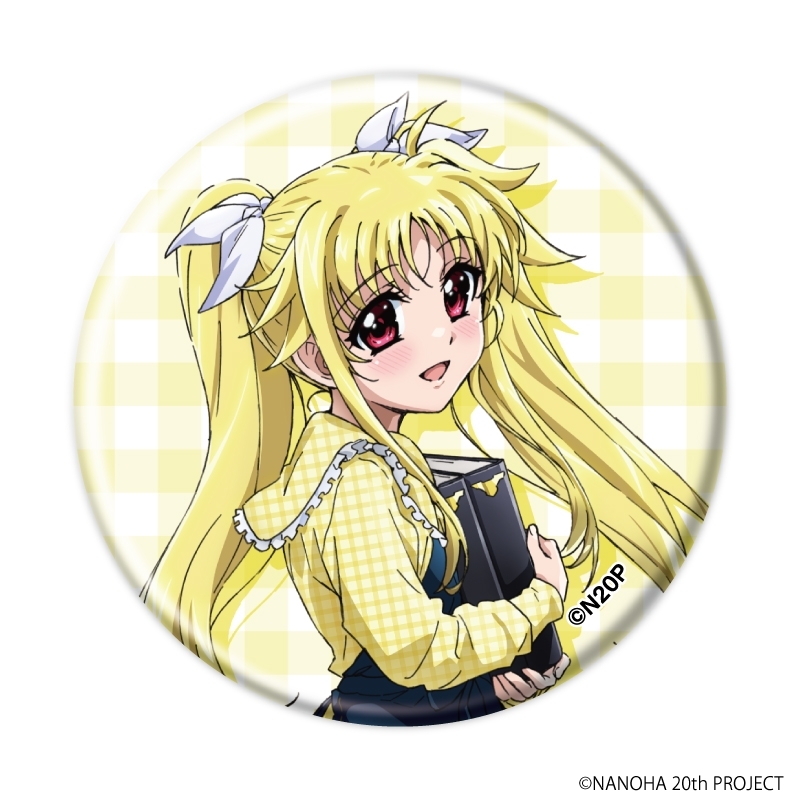 缶バッジ「魔法少女リリカルなのはシリーズ」27/ブラインド(全6種)(描き下ろしイラスト) 画像 3 | AniSmile