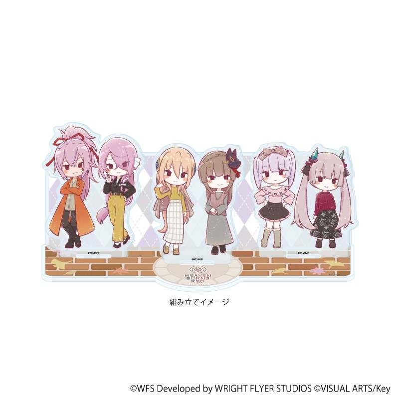 アクリルジオラマ「ヘブンバーンズレッド」09/秋ver. 第30G部隊(グラフアートイラスト) 画像 2 | AniSmile