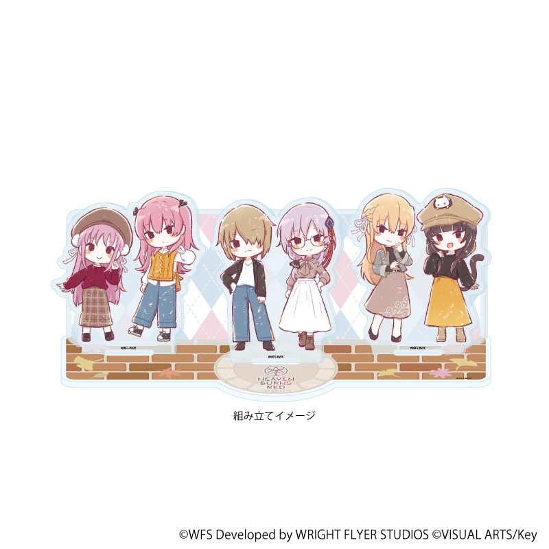 アクリルジオラマ「ヘブンバーンズレッド」06/秋ver. 第31A部隊(グラフアートイラスト) 画像 2 | AniSmile