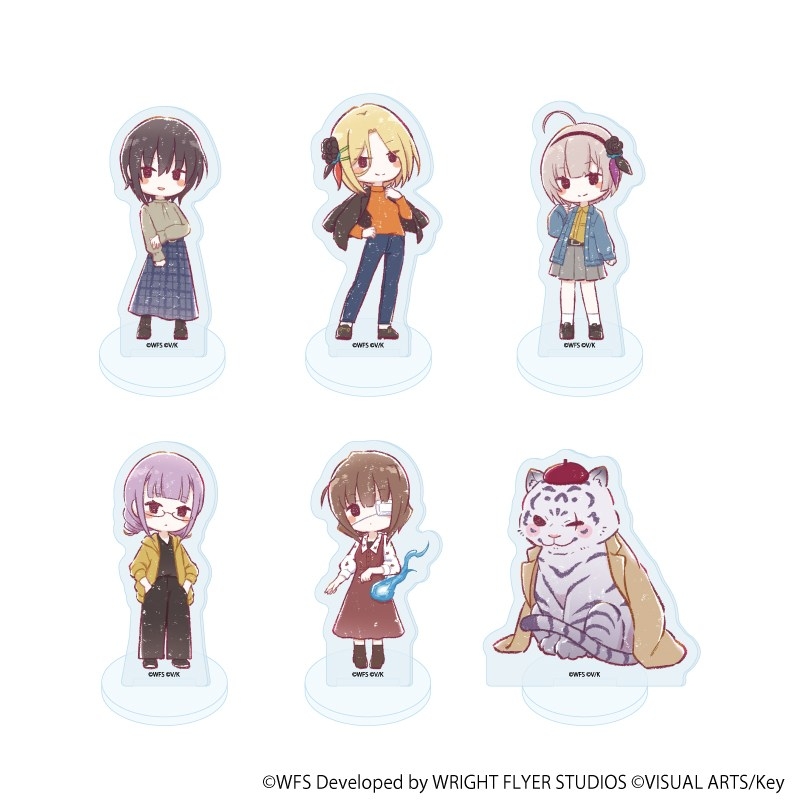 アクリルぷちスタンド「ヘブンバーンズレッド」28/秋ver. 第31B部隊 ブラインド(全6種)(グラフアートイラスト) - 公式商品画像 | AniSmile