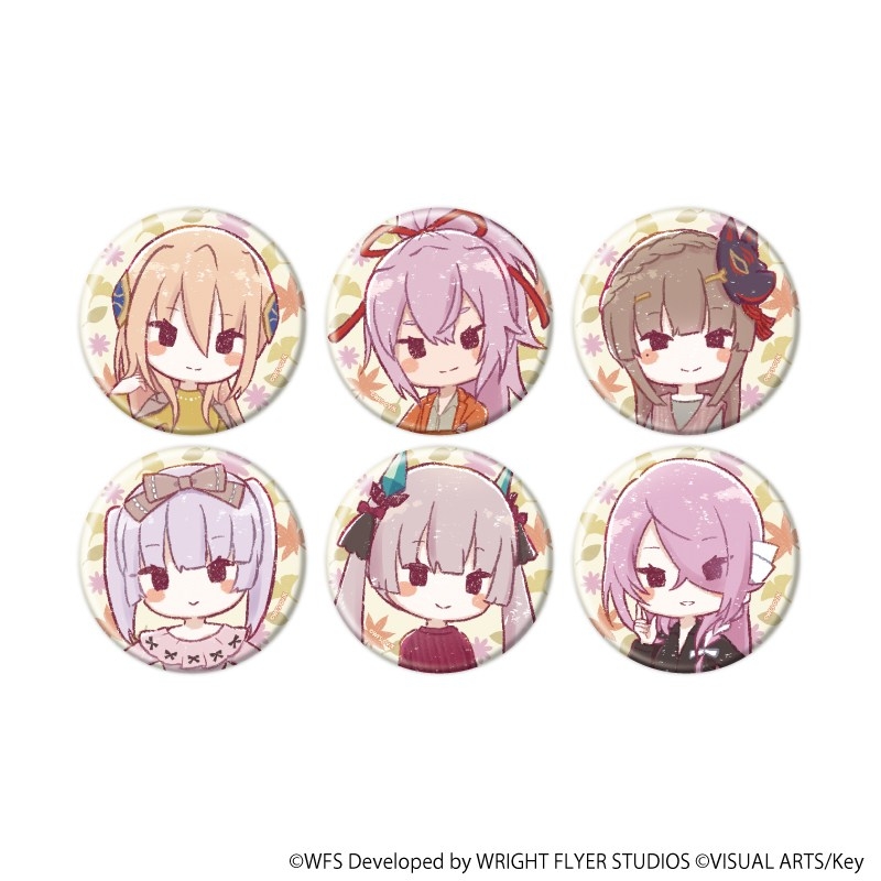 缶バッジ「ヘブンバーンズレッド」29/秋ver. 第30G部隊 ブラインド(全6種)(グラフアートイラスト) - 公式商品画像 | AniSmile