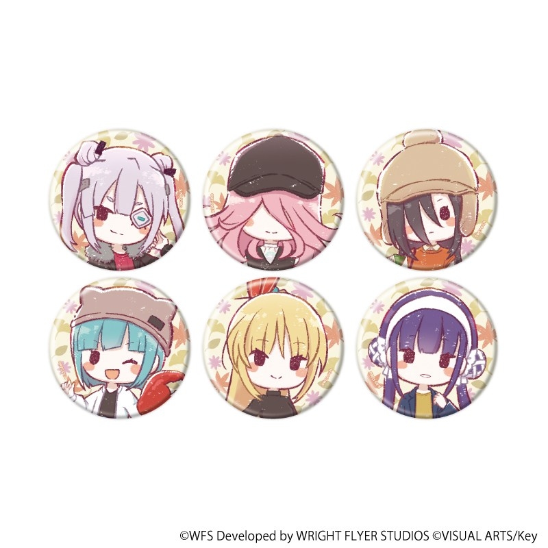 缶バッジ「ヘブンバーンズレッド」28/秋ver. 第31C部隊 ブラインド(全6種)(グラフアートイラスト) - 公式商品画像 | AniSmile