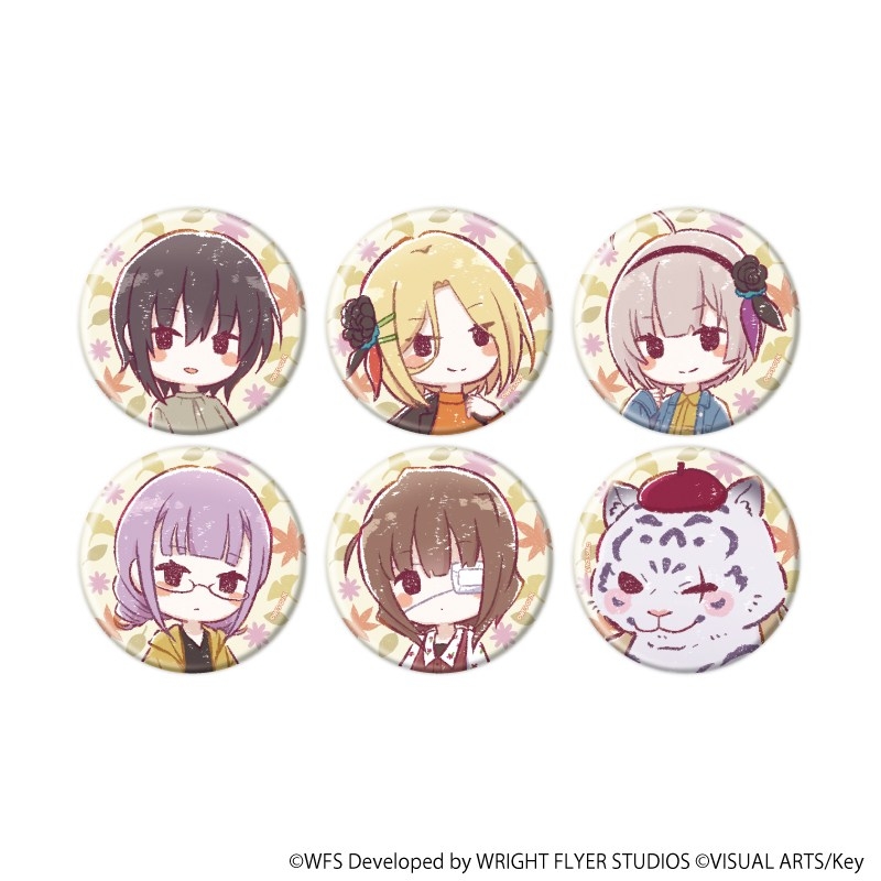 缶バッジ「ヘブンバーンズレッド」27/秋ver. 第31B部隊 ブラインド(全6種)(グラフアートイラスト) - 公式商品画像 | AniSmile