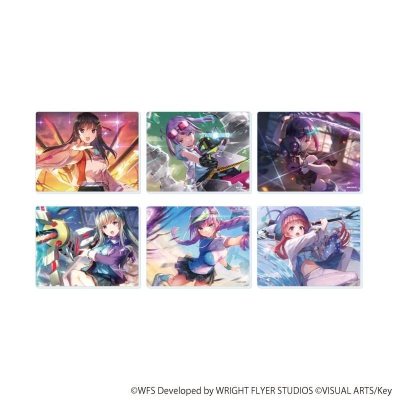 アクリルカード「ヘブンバーンズレッド」06/第31D部隊 ブラインド(全6種)(公式イラスト) - 公式商品画像 | AniSmile