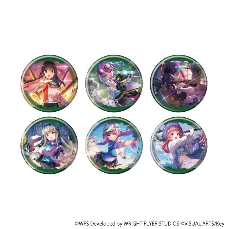 缶バッジ「ヘブンバーンズレッド」34/第31D部隊 ブラインド(全6種)(公式イラスト) - 公式商品画像 | AniSmile