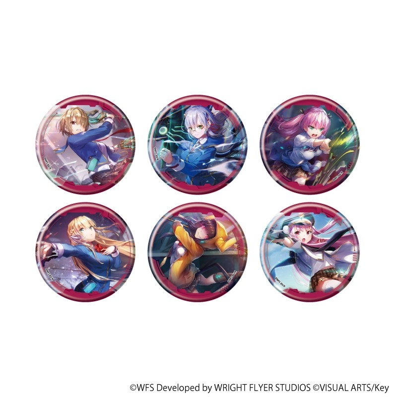 缶バッジ「ヘブンバーンズレッド」30/第31A部隊 ブラインド(全6種)(公式イラスト) - 公式商品画像 | AniSmile