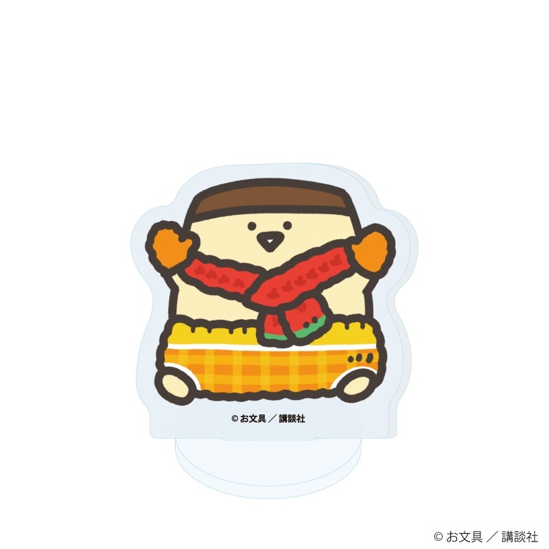 アクリルぷちスタンド「お文具といっしょ」28/クリスマスニットver. ブラインド(全6種)(描き下ろしイラスト) 画像 3 | AniSmile
