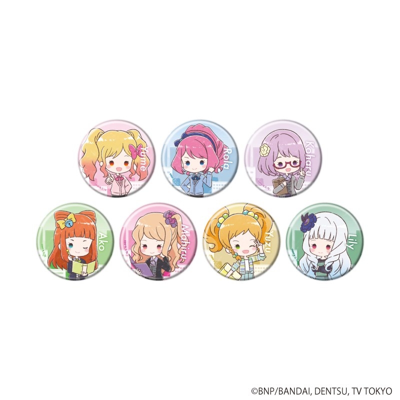 缶バッジ「アイカツスターズ!」08/オフィスガールver. トレーディング(全7種)(グラフアートイラスト) - 公式商品画像 | AniSmile
