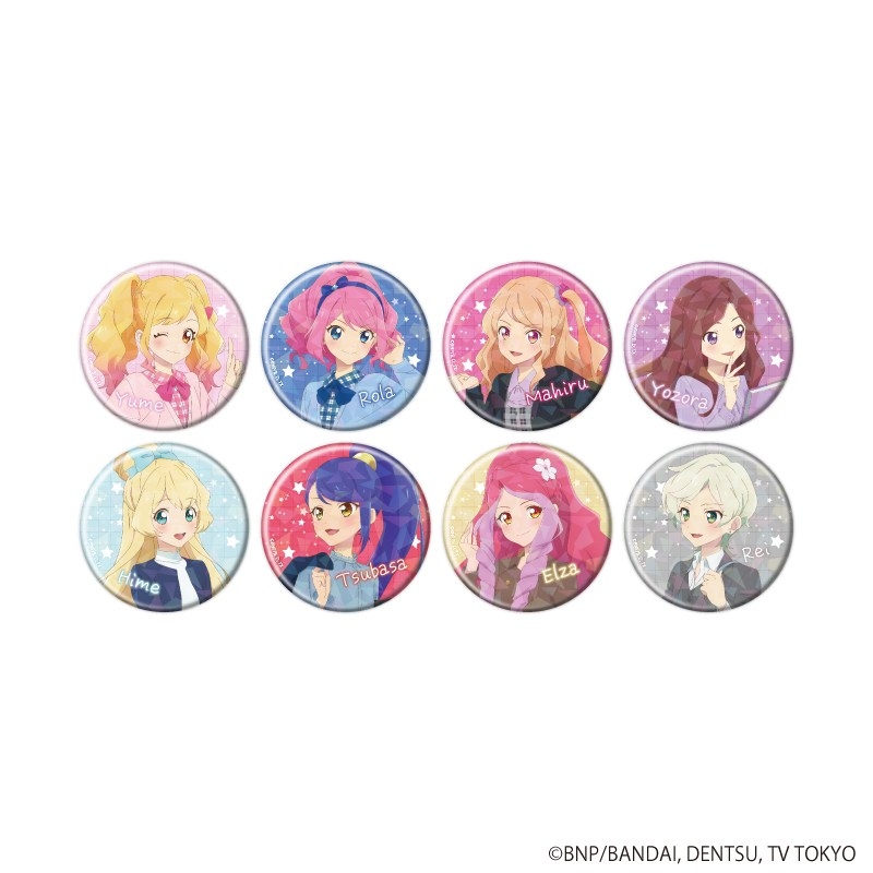 ホログラム缶バッジ(57mm)「アイカツスターズ!」01/オフィスガールver. トレーディング(全8種)(描き下ろしイラスト) - 公式商品画像 | AniSmile