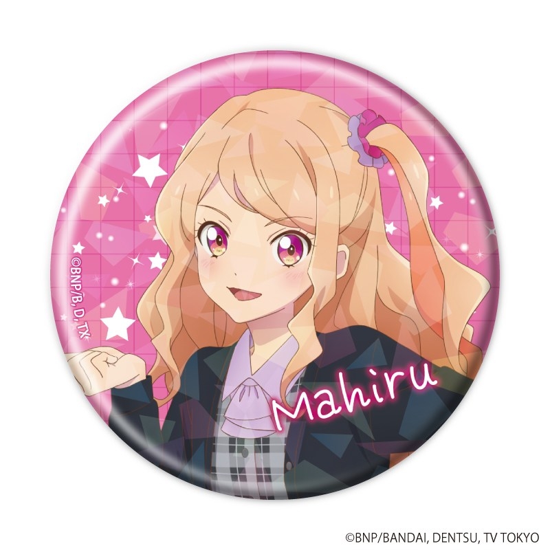 ホログラム缶バッジ(57mm)「アイカツスターズ!」01/オフィスガールver. トレーディング(全8種)(描き下ろしイラスト) 画像 4 | AniSmile