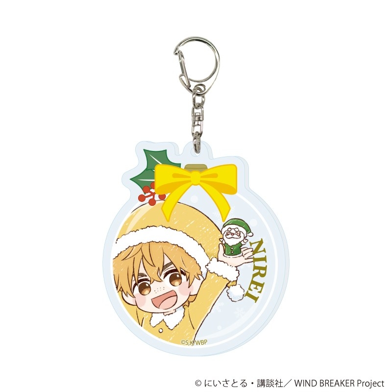 アクリルキーホルダー「TVアニメ『WIND BREAKER』」01/クリスマスお菓子ver. ブラインド(全6種)(グラフアートイラスト) 画像 4 | AniSmile