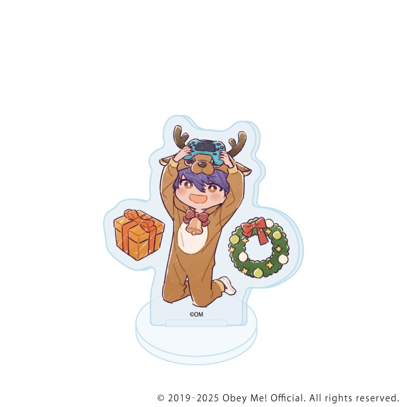 アクリルぷちスタンド「Obey Me! Nightbringer」20/クリスマスver.ブラインド(全7種)(レトロアートイラスト) 画像 4 | AniSmile