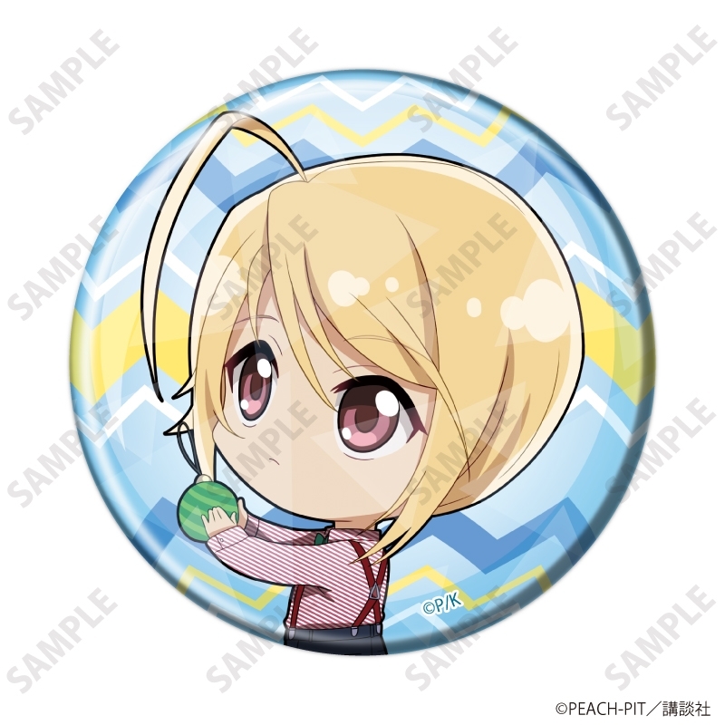 ホログラム缶バッジ(57mm)「しゅごキャラ!」10/クリスマスver. ブラインド(全9種)(ミニキャライラスト) 画像 3 | AniSmile
