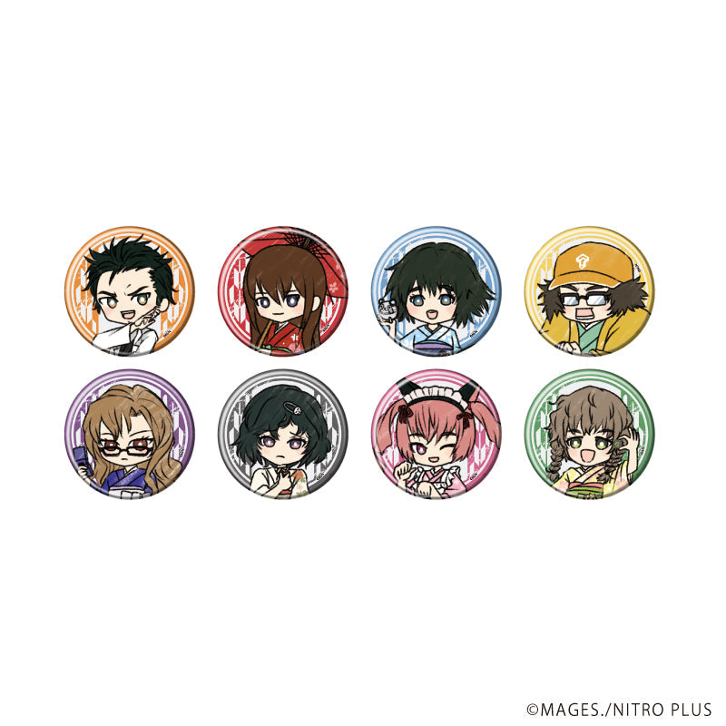 缶バッジ「STEINS;GATE」02/着物ver.ブラインド(全8種)(グラフアートイラスト) - 公式商品画像 | AniSmile