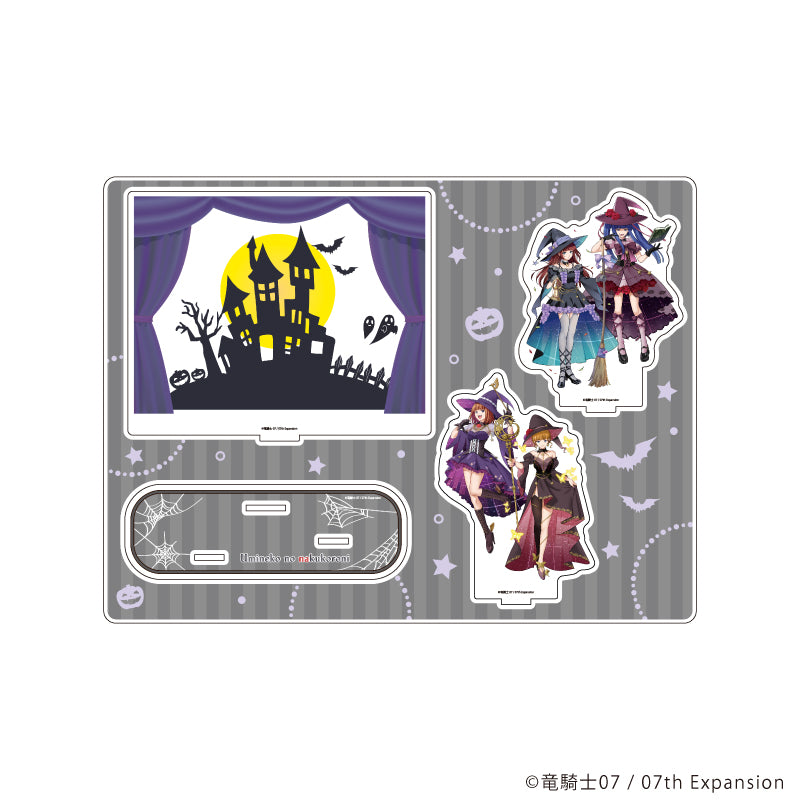 アクリルジオラマ「うみねこのなく頃に」02/集合デザイン ハロウィンver.(描き下ろしイラスト) - 公式商品画像 | AniSmile