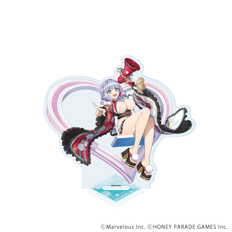 アクリルスタンド「ドルフィンウェーブ」80/久々利トモ(公式イラスト) - 公式商品画像 | AniSmile