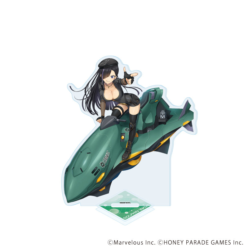 アクリルスタンド「ドルフィンウェーブ」69/黒瀬見波(公式イラスト) - 公式商品画像 | AniSmile