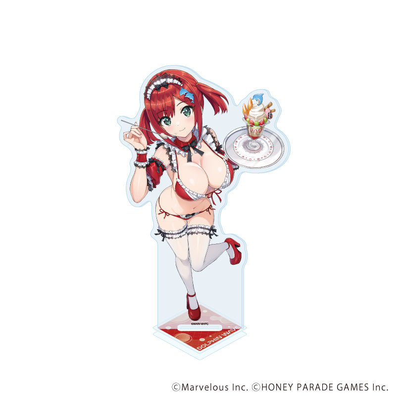 アクリルスタンド「ドルフィンウェーブ」59/咲宮入華(公式イラスト) - official product image | AniSmile