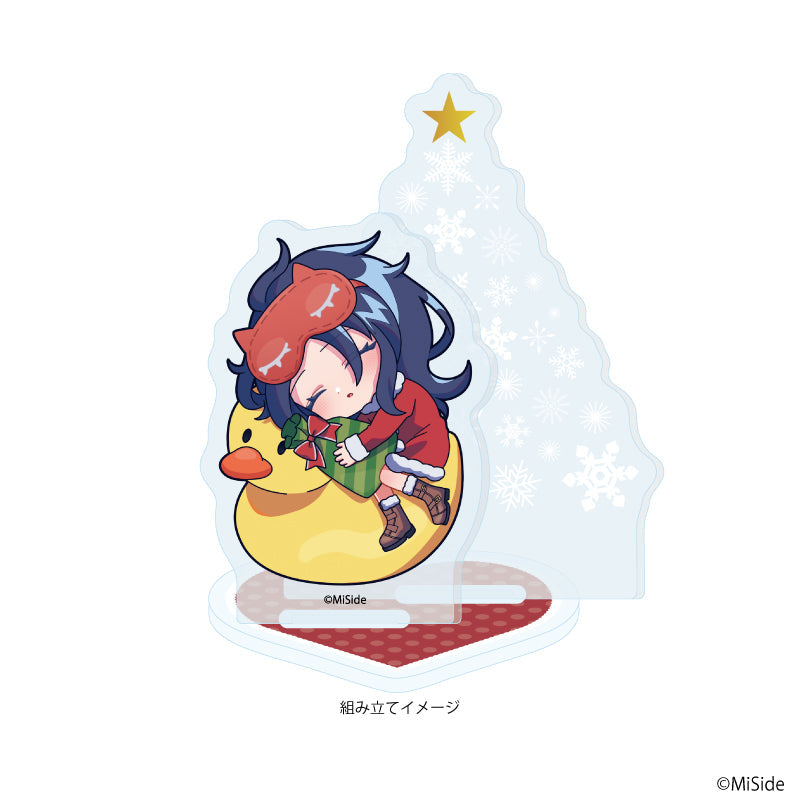 アクリルスタンドプレート「MiSide : ミサイド」05/眠いミタ クリスマスver.(ミニキャライラスト) Image 2 | AniSmile