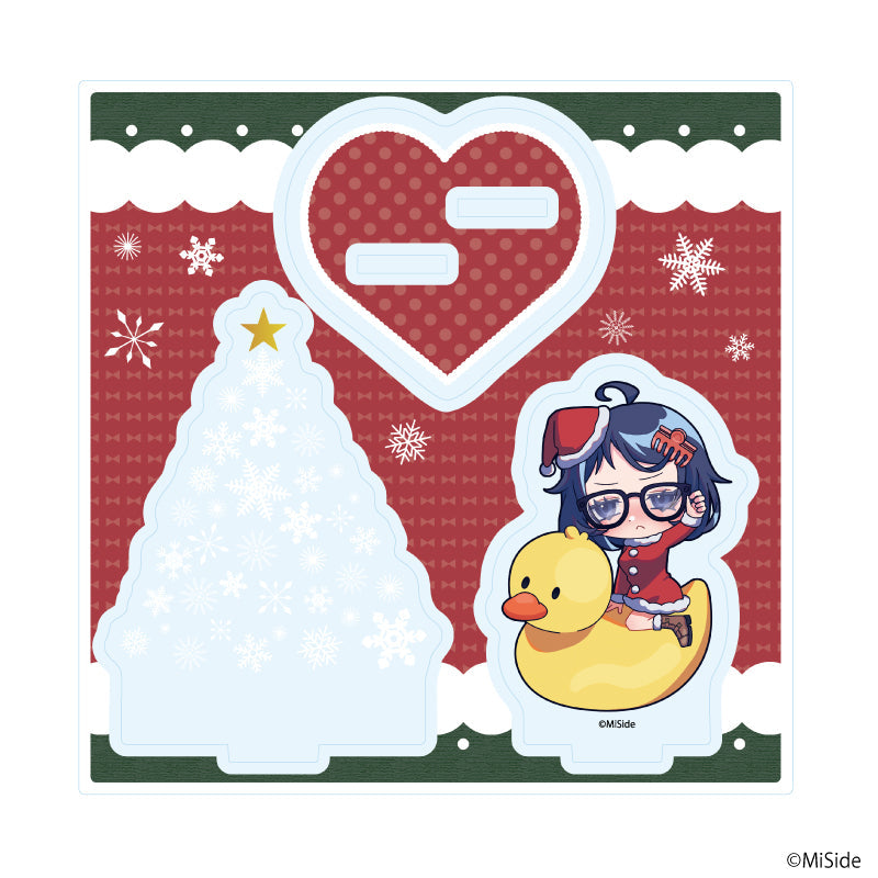 アクリルスタンドプレート「MiSide : ミサイド」04/ミラ クリスマスver.(ミニキャライラスト) - AniSmile