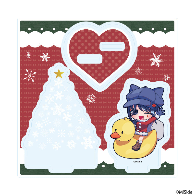 アクリルスタンドプレート「MiSide : ミサイド」03/キャッピー クリスマスver.(ミニキャライラスト) - AniSmile