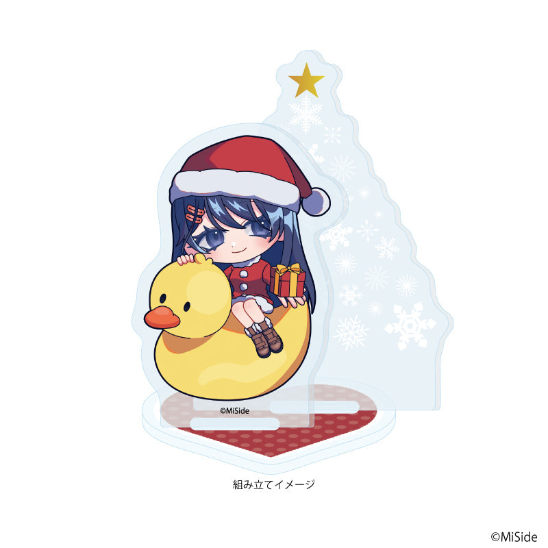 アクリルスタンドプレート「MiSide : ミサイド」02/親切なミタ クリスマスver.(ミニキャライラスト) 图片 2 | AniSmile