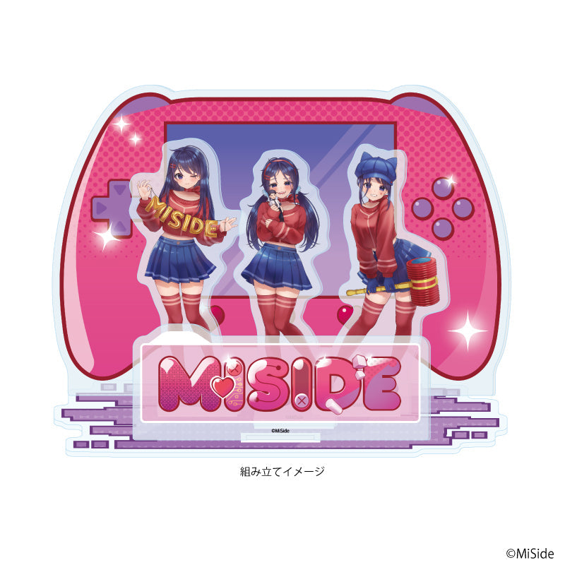 アクリルジオラマプレート「MiSide : ミサイド」01/集合デザイン(描き起こしイラスト) Image 2 | AniSmile