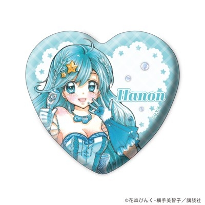 ハート型缶バッジ「マーメイドメロディーぴちぴちピッチ」02/アイドル衣装ver. ブラインド(全9種)(公式&描き下ろしイラスト) 画像 3 | AniSmile