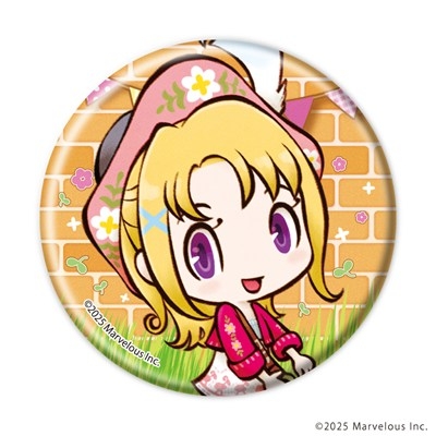 缶バッジ「牧場物語 Let's!風のグランドバザール」02/ブラインド(全8種)(公式イラスト) 画像 2 | AniSmile