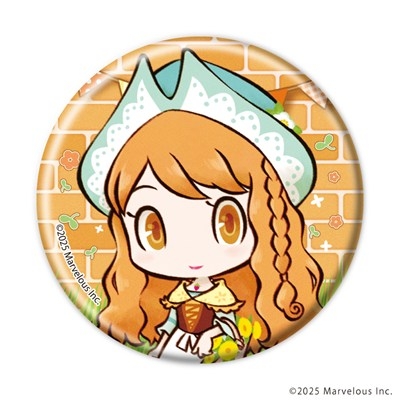 缶バッジ「牧場物語 Let's!風のグランドバザール」02/ブラインド(全8種)(公式イラスト) 画像 3 | AniSmile
