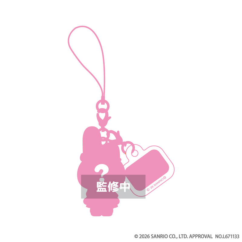 サンリオ (マイメロディ・クロミ・ハローキティ) MM♡KU♡KT TDチャーム付きMCストラップBOX(全8種) 画像 2 | AniSmile