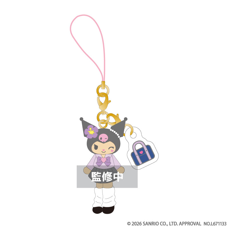 サンリオ (マイメロディ・クロミ・ハローキティ) MM♡KU♡KT TDチャーム付きMCストラップBOX(全8種) 画像 4 | AniSmile