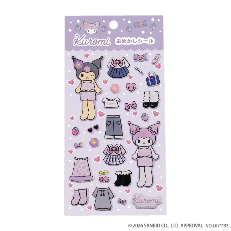 MM♡KU♡KT おめかしシール (クロミ) - 公式商品画像 | AniSmile