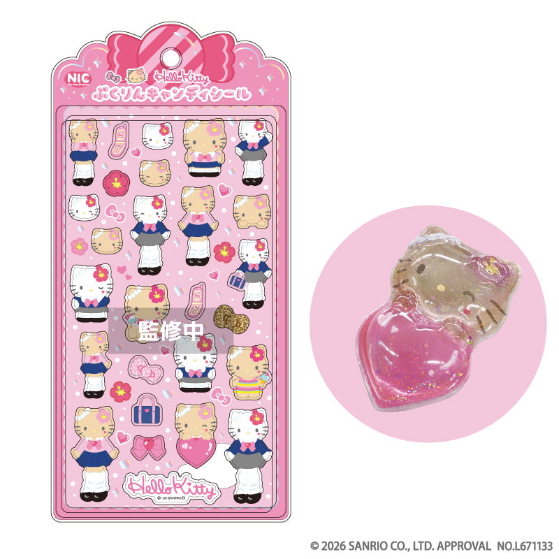 MM♡KU♡KT ぷくりんキャンディシール (ハローキティ) - 公式商品画像 | AniSmile