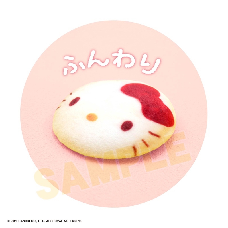 サンリオキャラクターズ ちぎりパン パンバッジアソート 画像 3 | AniSmile